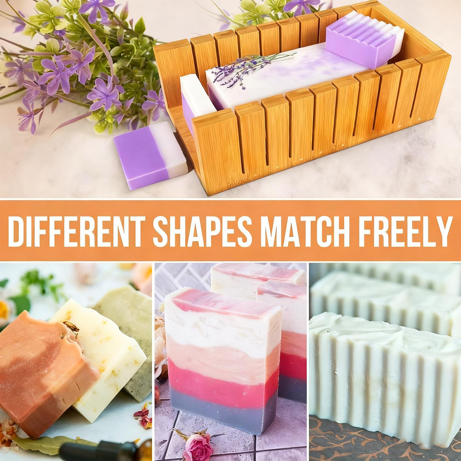 Quick Soap Making - Moldes para fazer sabão com cortadores,