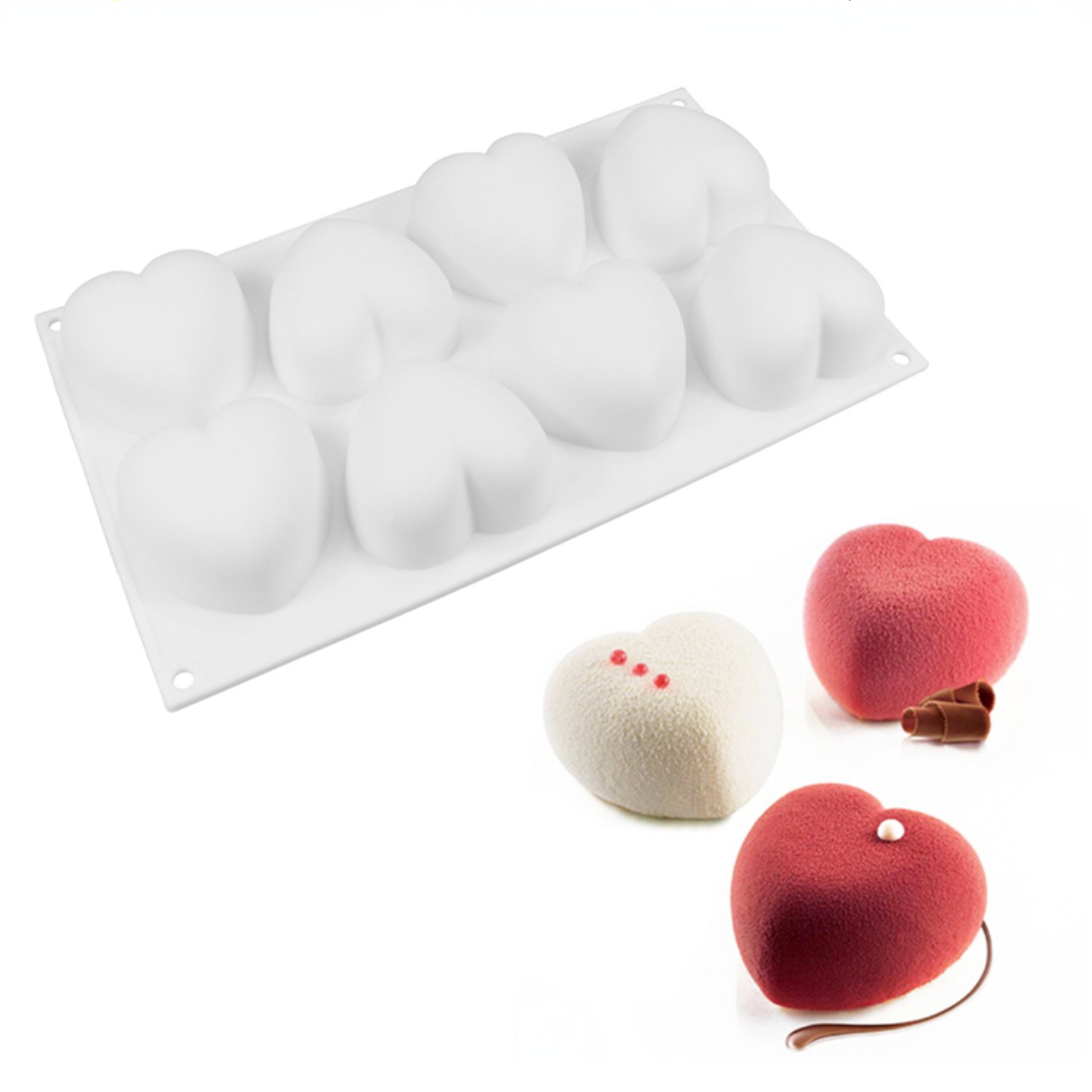 Soap Making Experiment - Amor coração silicone sabão molde artesanal
