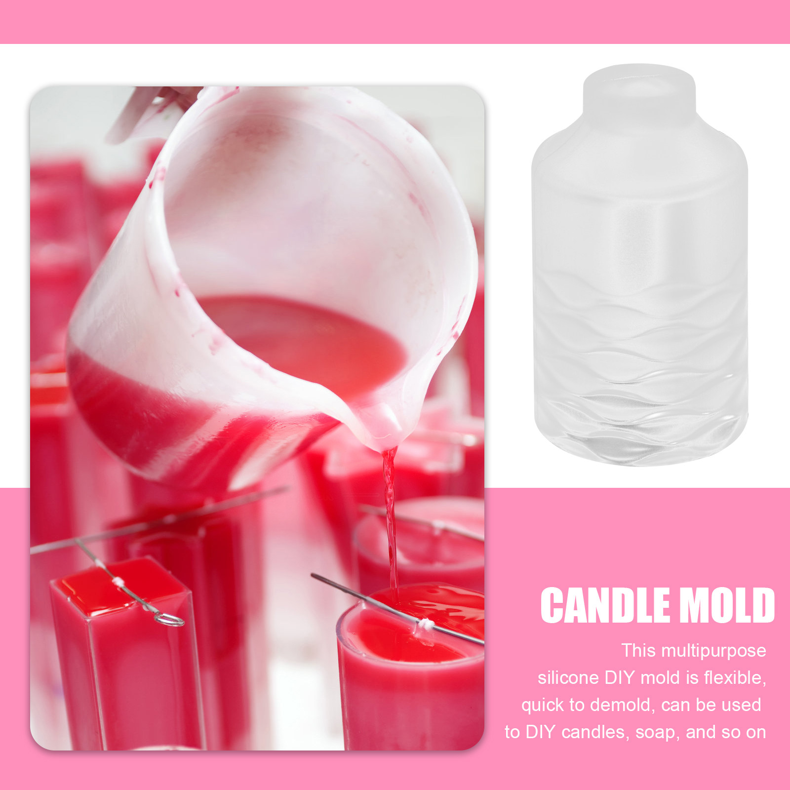 Quick Soap Making - Molde de Silicone DIY com Design