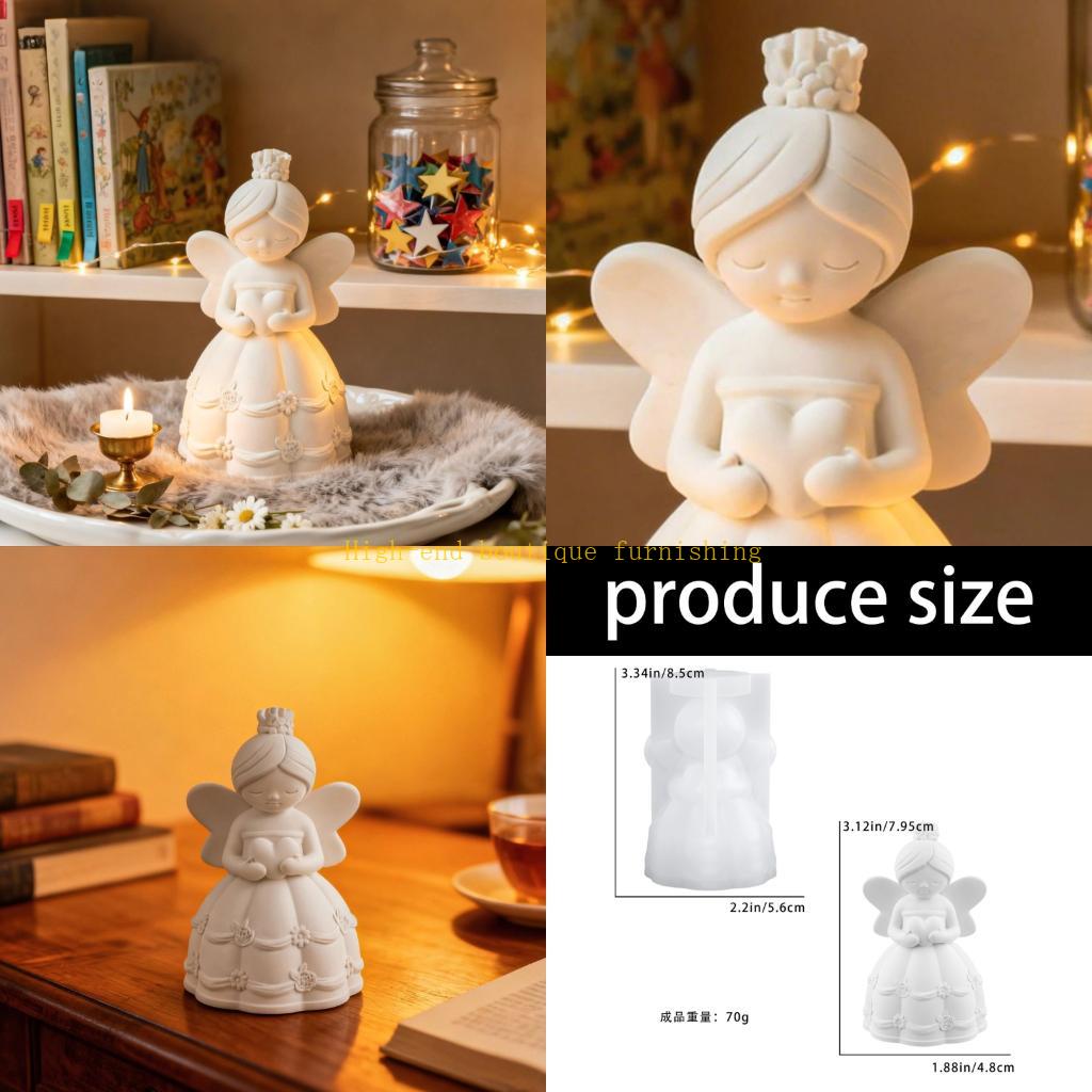 Quick Soap Making - L9nb silicone princesa anjo boneca molde