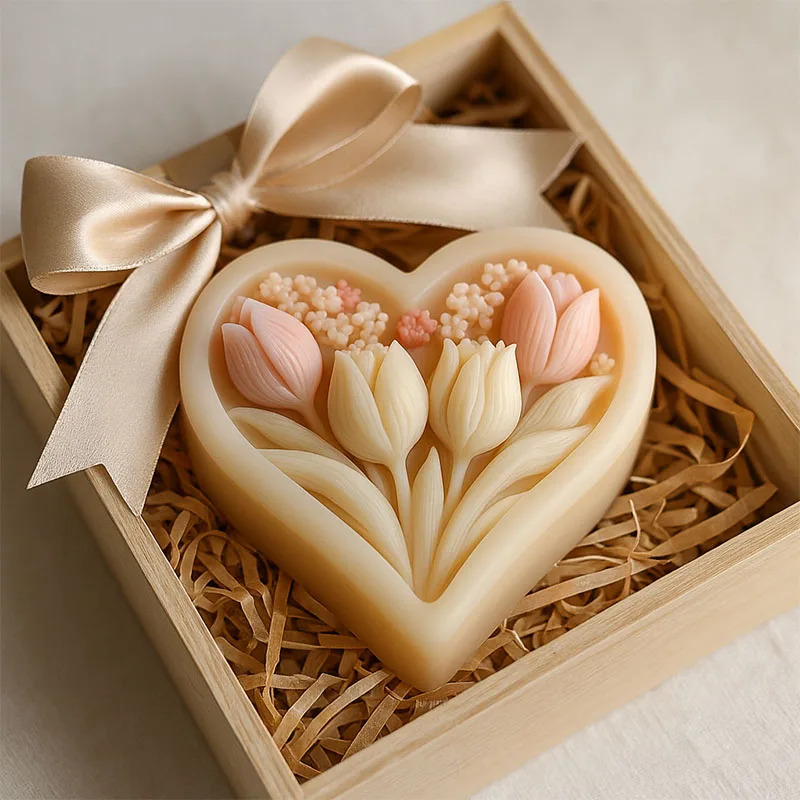 Soap Making Experiment - Molde de silicone para velas em
