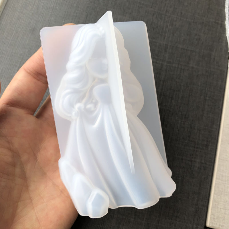 3d bonito princesa silicone ve - Soap Making Bar avaliação e preço