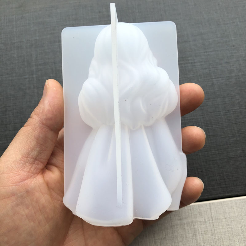 3d bonito princesa silicone ve - Soap Making Bar avaliação e preço