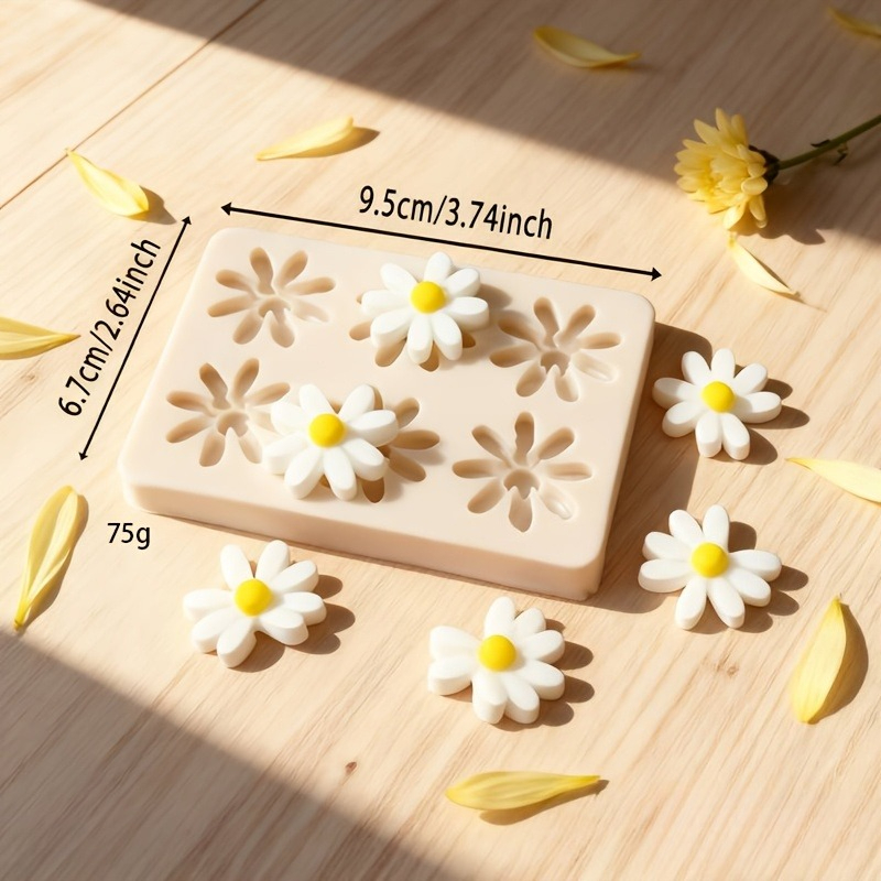 Molde de Silicone 3D Margarida - Soap Making Bar avaliação e preço