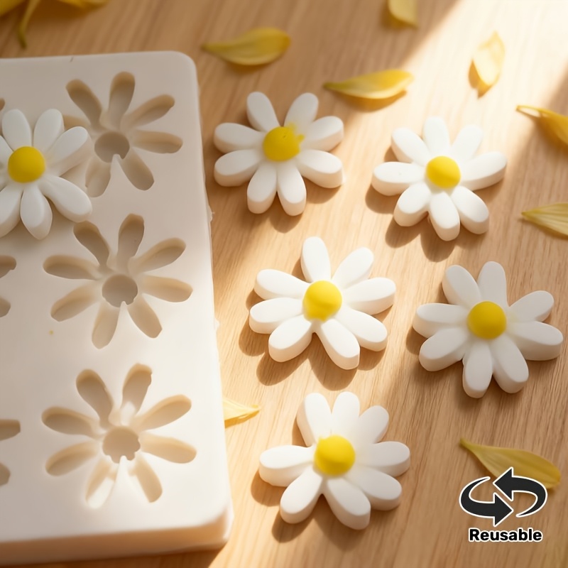 Molde de Silicone 3D Margarida - Soap Making Bar avaliação e preço