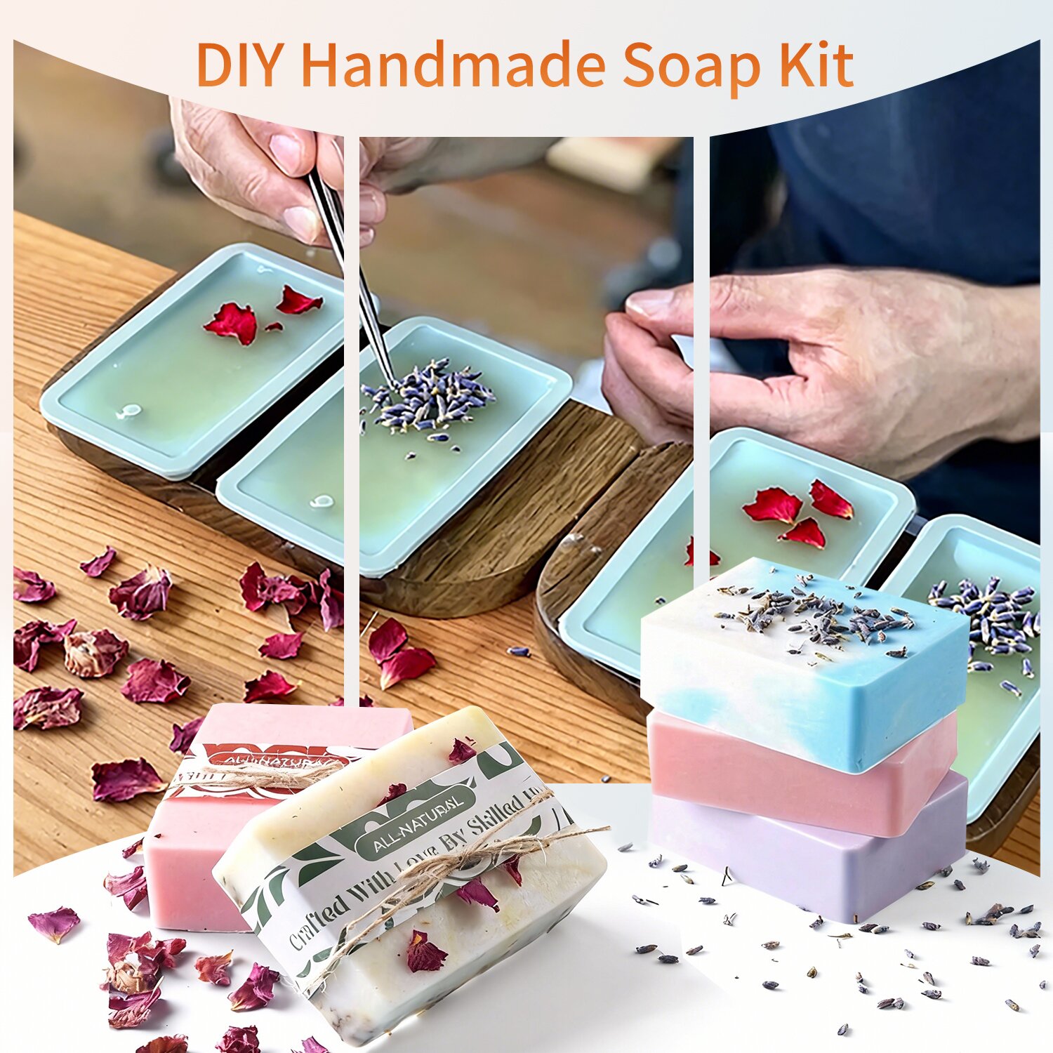Grande kit de fabricação de sa - Soap Making Starter Kit avaliação e preço