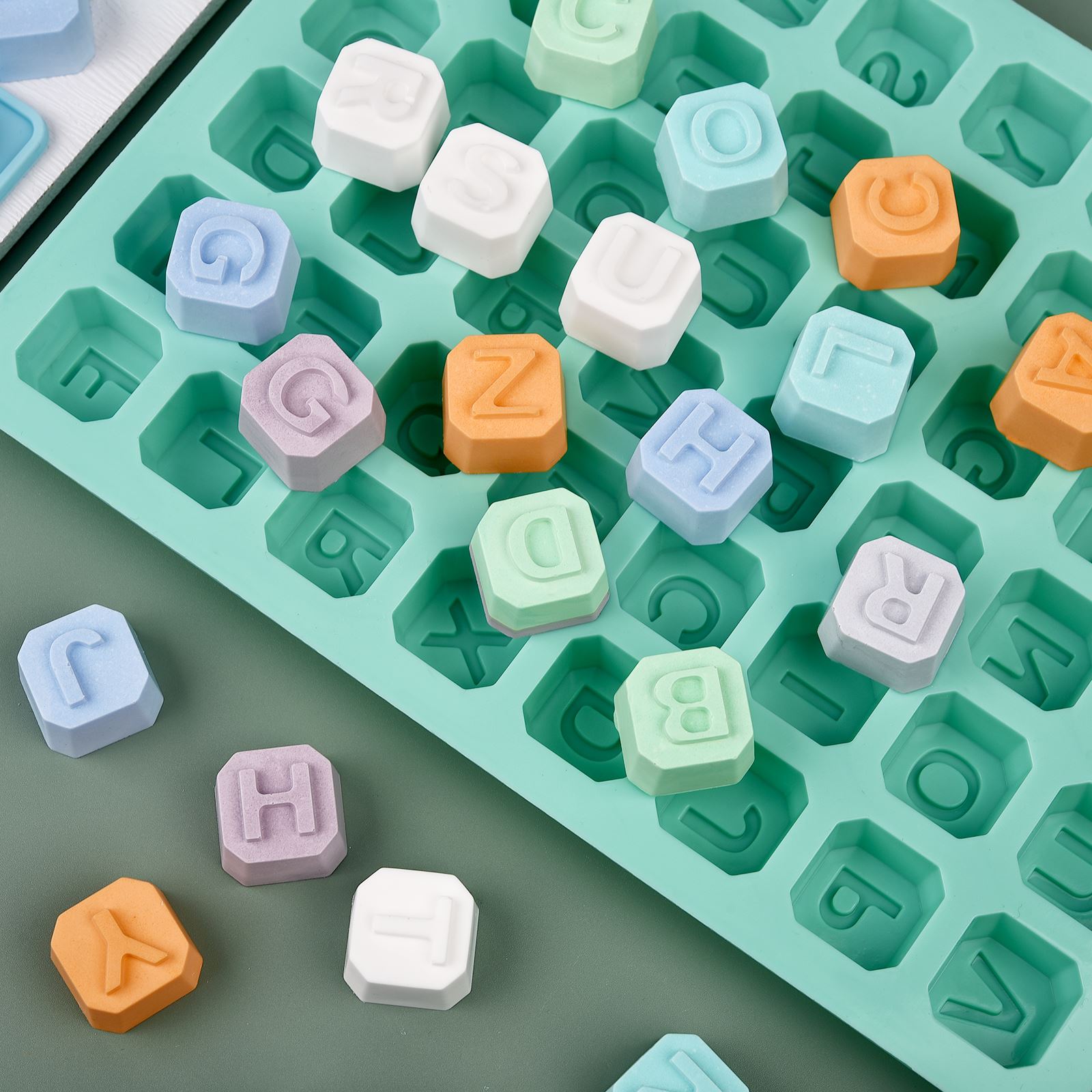 Molde de silicone com 48 letra - Soap Making Bar avaliação e preço