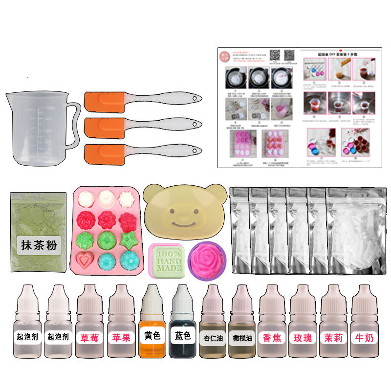 Planta diy pacote de material  - Soap Making Starter Kit avaliação e preço