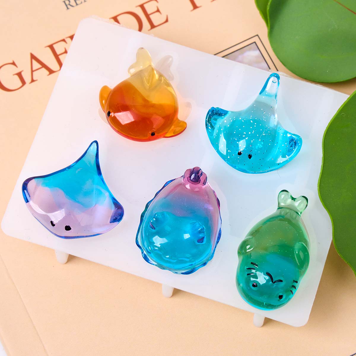 Molde de Silicone 3D de Raia M - Soap Making Bar avaliação e preço