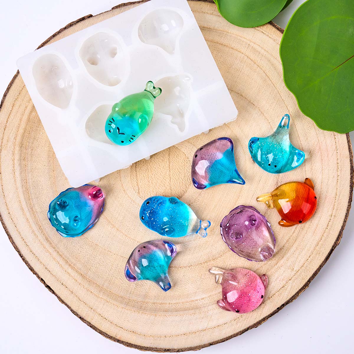 Molde de Silicone 3D de Raia M - Soap Making Bar avaliação e preço