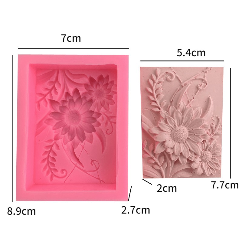 1 unidade Molde de Silicone 3D - Soap Making Experiment avaliação e preço