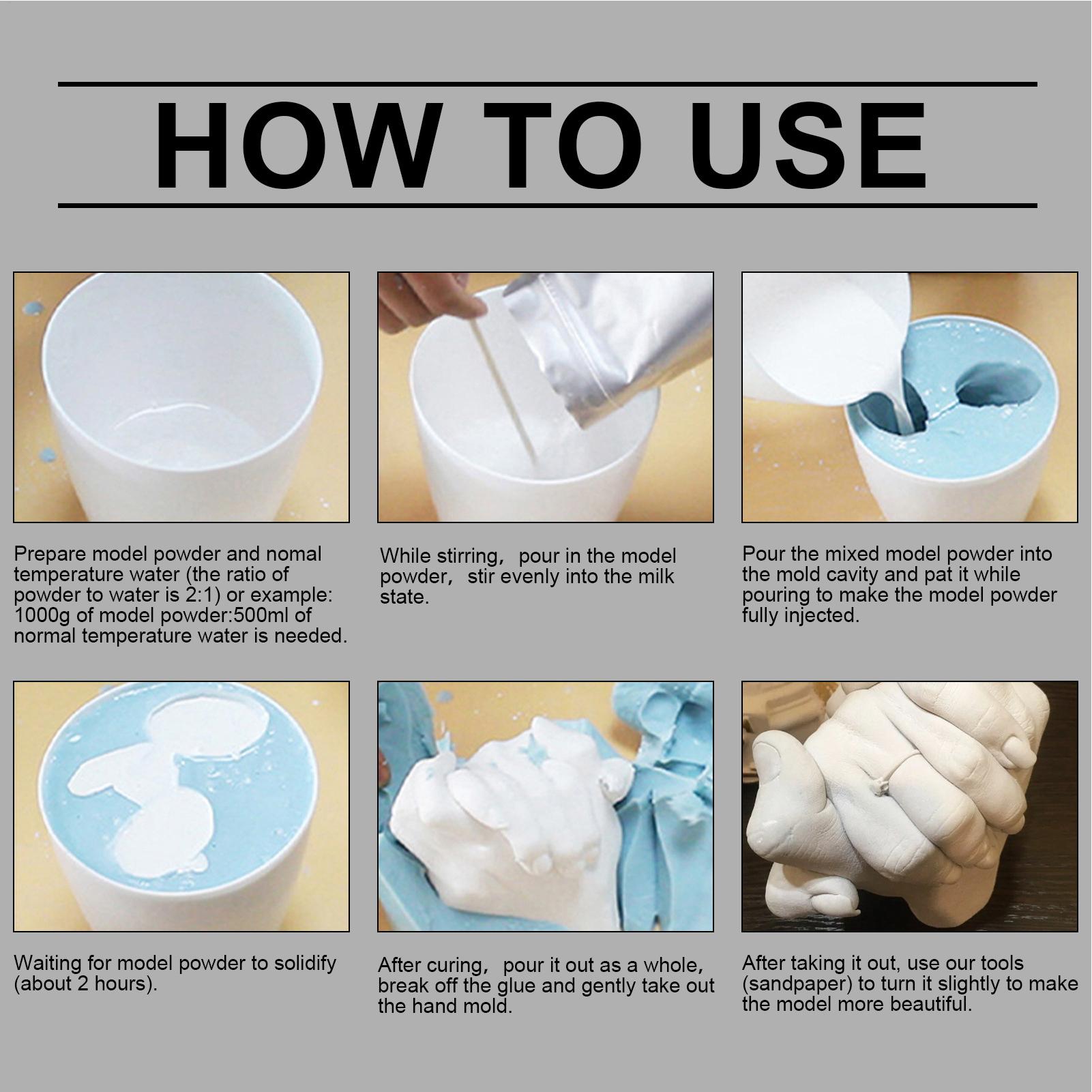 Kit de moldagem de mãos e pés  - Soap Making Experiment avaliação e preço